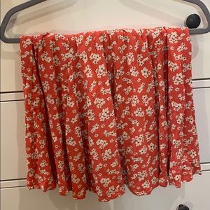 Brand new American eagle floral skirt